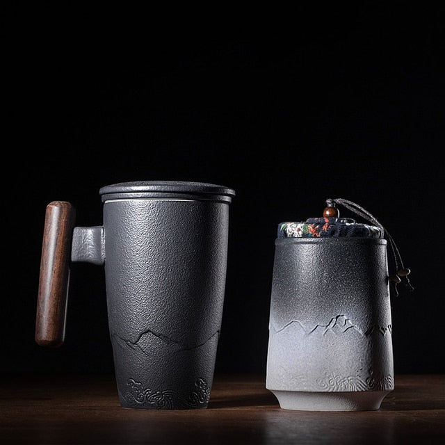 Retro Ceramic Coffee Mug SetRetro Ceramic Coffee Mug Set - Premium from SanTee Coffee and Tea Company - Just $71! Shop now at SanTee Coffee and Tea Company
