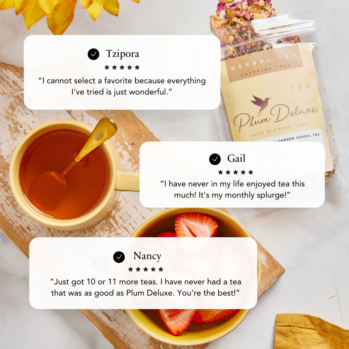 Plum Deluxe Tea - Abundance Passionfruit Elderflower Green Tea: 1 lbPlum Deluxe Tea - Abundance Passionfruit Elderflower Green Tea: 1 lb - Premium Coffee Supply from Plum Deluxe Tea - Just $128! Shop now at SanTee Coffee and Tea Company