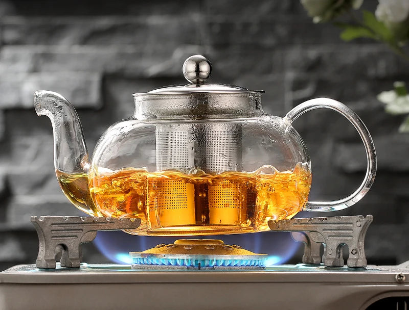 High quality Teapot Heat Resistant Glass Pot Flower Tea Set Kettle Coffee Tea Pot Drinkware Set Stainless Steel Strainer Tea potHigh quality Teapot Heat Resistant Glass Pot Flower Tea Set Kettle Coffee Tea Pot Drinkware Set Stainless Steel Strainer Tea pot - Premium Tea from SanTee Coffee and Tea Company - Just $7.50! Shop now at SanTee Coffee and Tea Company