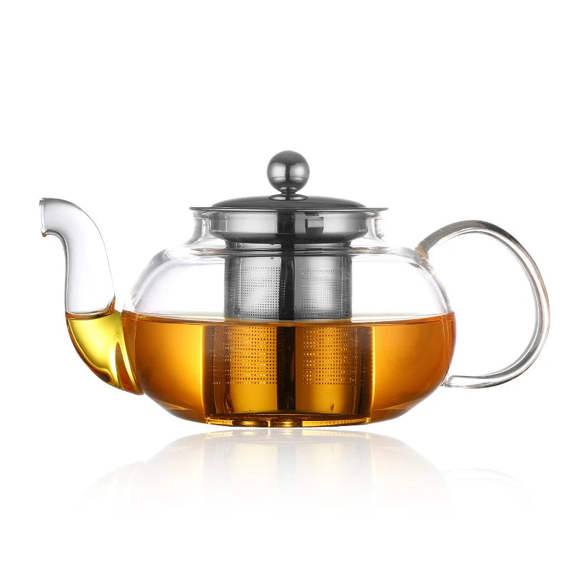 High quality Teapot Heat Resistant Glass Pot Flower Tea Set Kettle Coffee Tea Pot Drinkware Set Stainless Steel Strainer Tea potHigh quality Teapot Heat Resistant Glass Pot Flower Tea Set Kettle Coffee Tea Pot Drinkware Set Stainless Steel Strainer Tea pot - Premium Tea from SanTee Coffee and Tea Company - Just $7.50! Shop now at SanTee Coffee and Tea Company