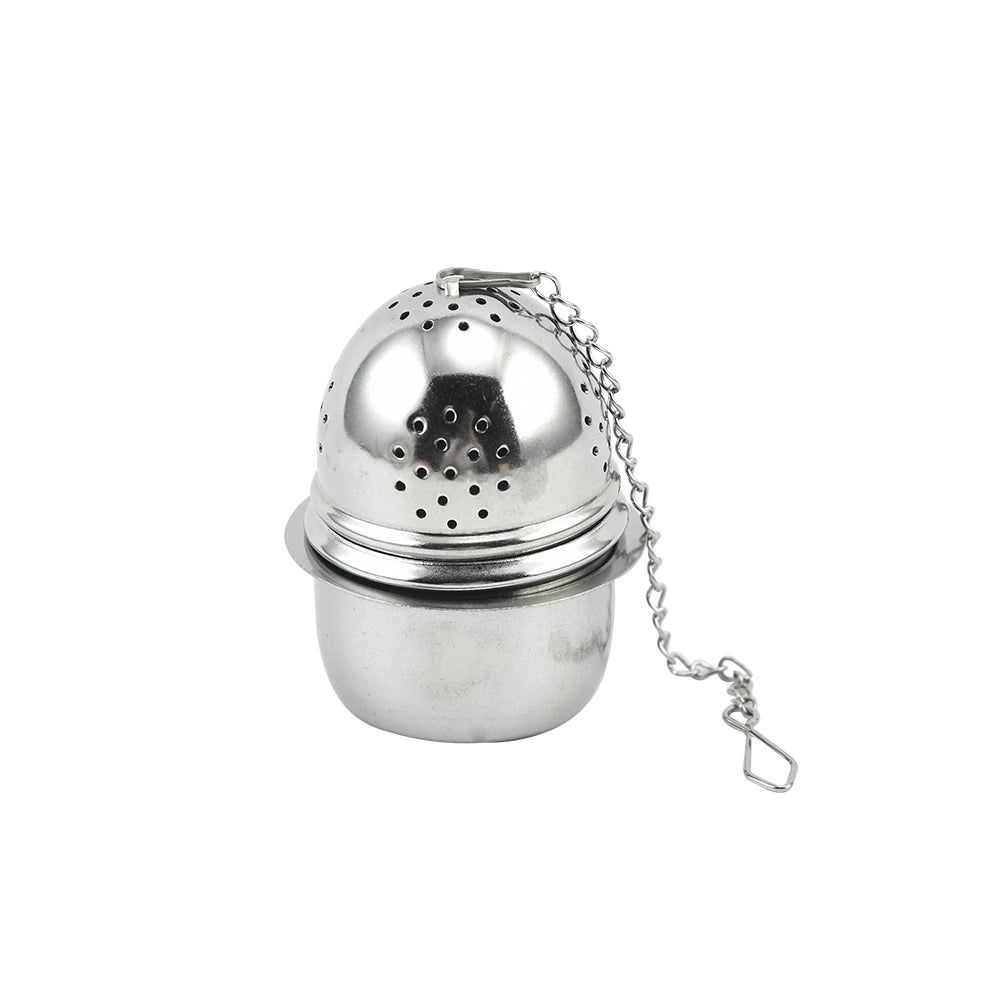 Creative Pendant Chain Tea Ball 304 Stainless Steel Tea Compartment Silver House Teapot Tea Filter Tea Making Device Scented Tea Brewing Tea Strainer