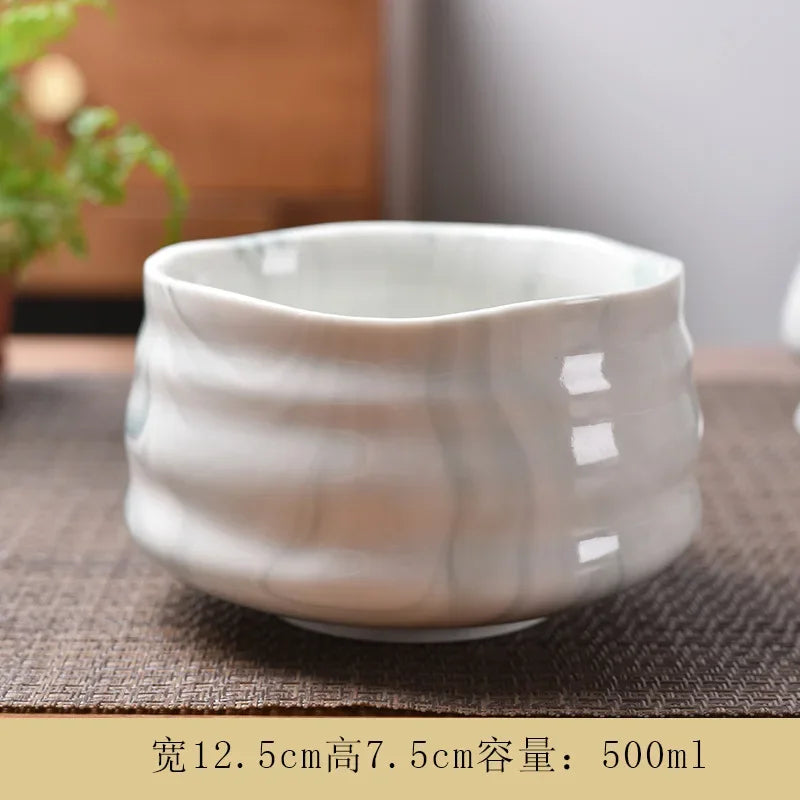 Matcha Bowl Ceramic Tea Set Accessories Tea Set Japanese Tea Ceremony Song Dynasty Tea Salad Soup bowl Special Matcha tea bowlMatcha Bowl Ceramic Tea Set Accessories Tea Set Japanese Tea Ceremony Song Dynasty Tea Salad Soup bowl Special Matcha tea bowl - Premium Supply from SanTee Coffee and Tea Company - Just $5.02! Shop now at SanTee Coffee and Tea Company