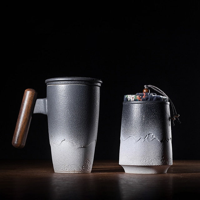 Retro Ceramic Coffee Mug SetRetro Ceramic Coffee Mug Set - Premium from SanTee Coffee and Tea Company - Just $71! Shop now at SanTee Coffee and Tea Company