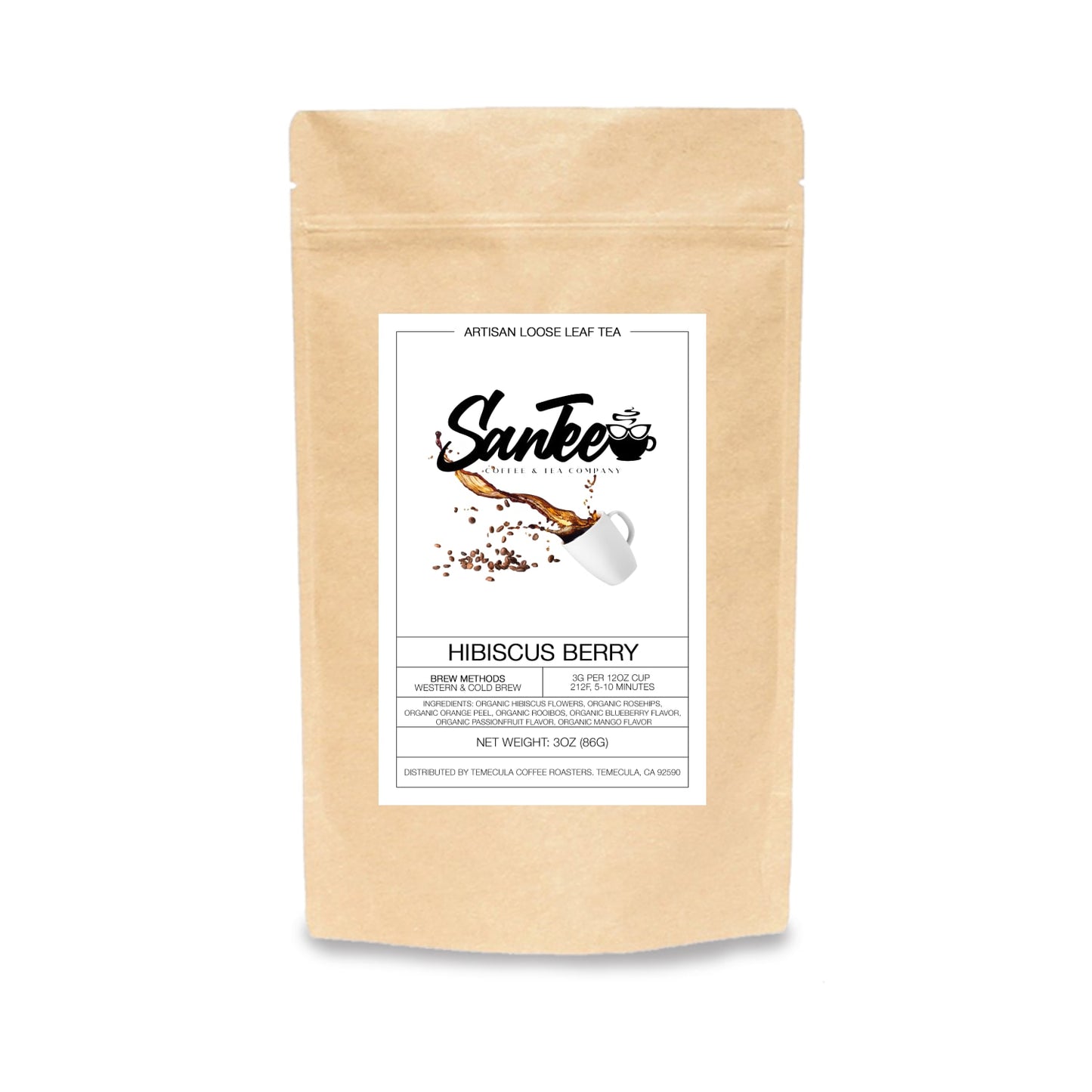 Hibiscus Berry TeaHibiscus Berry Tea - Premium from SanTee Coffee and Tea Company - Just $17.99! Shop now at SanTee Coffee and Tea Company
