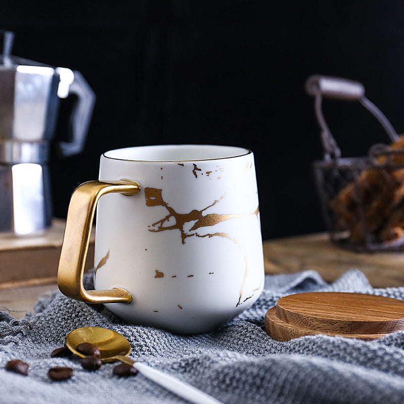 Coffee Mugs Marble Gold InlayCoffee Mugs Marble Gold Inlay - Premium from SanTee Coffee and Tea Company - Just $43.00! Shop now at SanTee Coffee and Tea Company