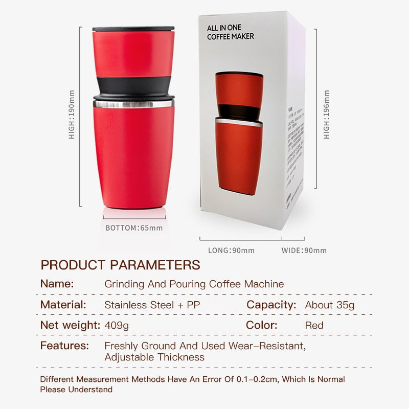 Hand-operated Coffee GrinderHand-operated Coffee Grinder - Premium Coffee Supplies from SanTee Coffee and Tea Company - Just $54! Shop now at SanTee Coffee and Tea Company