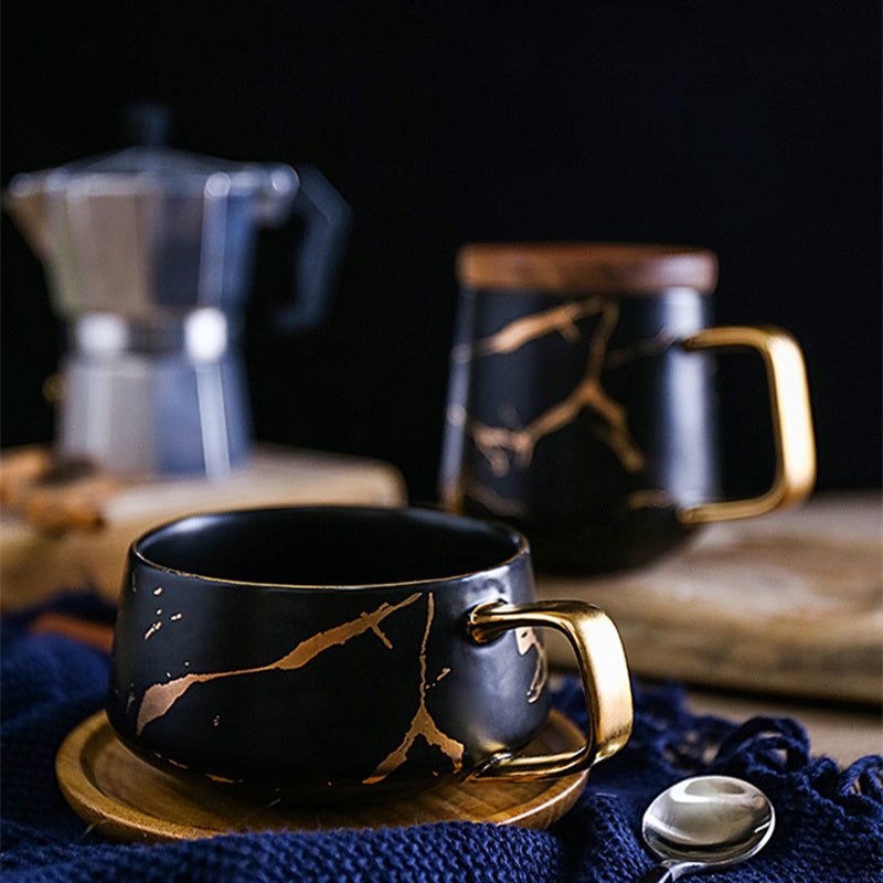 Coffee Mugs Marble Gold InlayCoffee Mugs Marble Gold Inlay - Premium from SanTee Coffee and Tea Company - Just $43.00! Shop now at SanTee Coffee and Tea Company