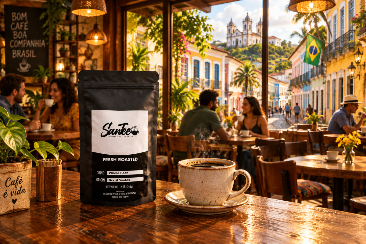 Brazil SantosBrazil Santos - Premium from SanTee Coffee and Tea Company - Just $20! Shop now at SanTee Coffee and Tea Company