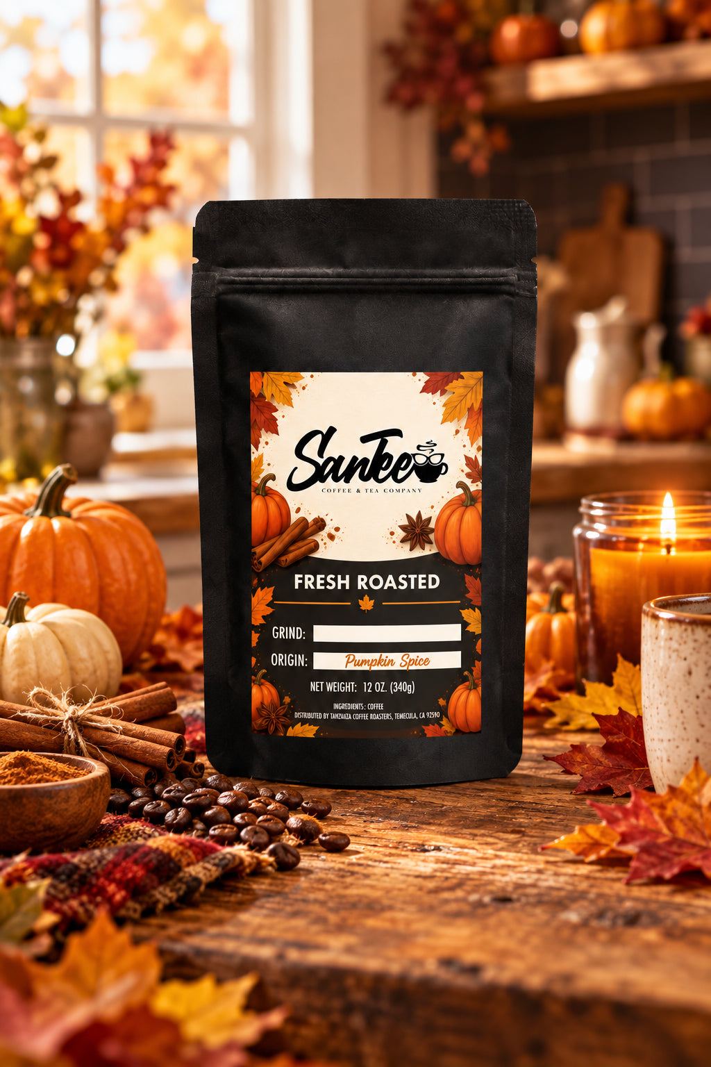 Pumpkin SpicePumpkin Spice - Premium from SanTee Coffee and Tea Company - Just $20! Shop now at SanTee Coffee and Tea Company