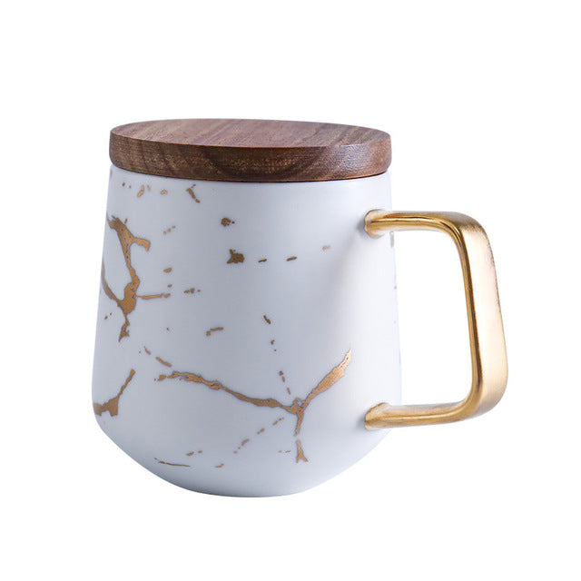 Coffee Mugs Marble Gold InlayCoffee Mugs Marble Gold Inlay - Premium from SanTee Coffee and Tea Company - Just $43.00! Shop now at SanTee Coffee and Tea Company