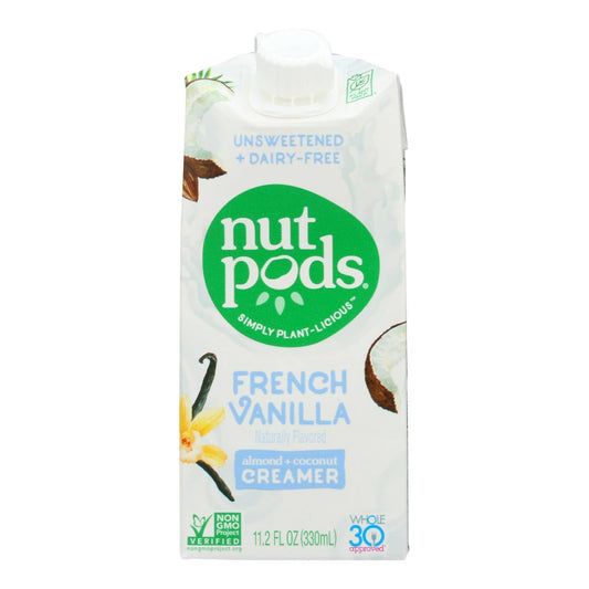 Nutpods - Non-Dairy Creamer French Vanilla Unsweetened - Case of 12 - 11.2 fl oz.Nutpods - Non-Dairy Creamer French Vanilla Unsweetened - Case of 12 - 11.2 fl oz. - Premium Coffee Supply from Doba - Just $54.62! Shop now at SanTee Coffee and Tea Company 