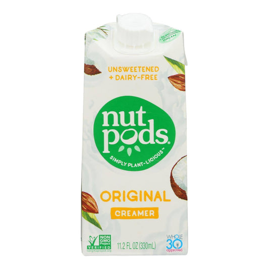 Nutpods - Non-Dairy Creamer Original Unsweetened - Case of 12 - 11.2 fl oz.Nutpods - Non-Dairy Creamer Original Unsweetened - Case of 12 - 11.2 fl oz. - Premium Coffee Supply from Doba - Just $54.62! Shop now at SanTee Coffee and Tea Company 