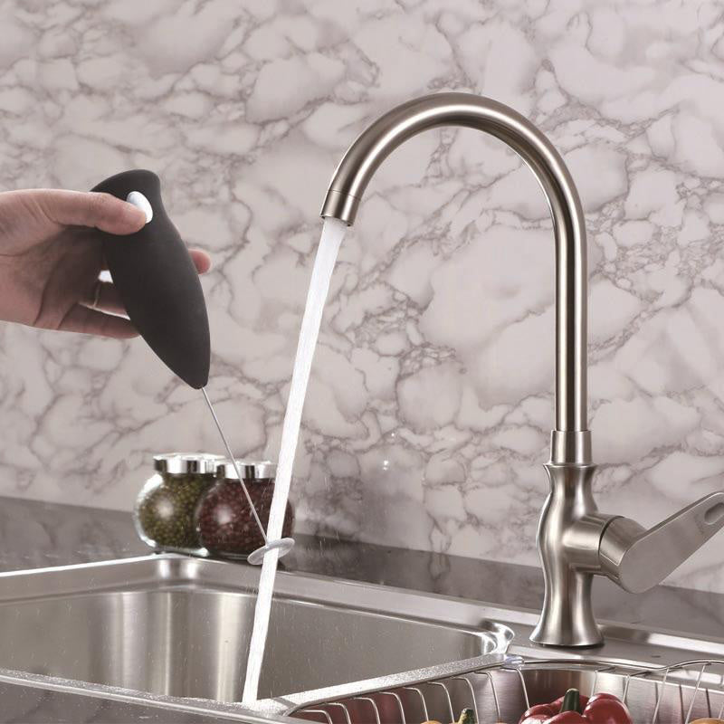 Milk Frother Handheld, Drink Mixer Small Handheld milk frother Electric Stick Blender for Latte, Coffee, Cappuccino, and Hot Chocolate, Stainless steel Double Spring Whisk Head (BLACK)Milk Frother Handheld, Drink Mixer Small Handheld milk frother Electric Stick Blender for Latte, Coffee, Cappuccino, and Hot Chocolate, Stainless steel Double Spring Whisk Head (BLACK) - Premium Coffee Supply from Doba - Just $11.75! Shop now at SanTee Coffee and Tea Company