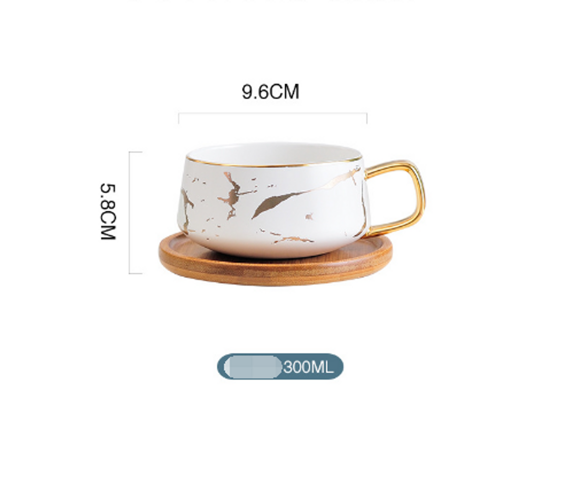 Coffee Mugs Marble Gold InlayCoffee Mugs Marble Gold Inlay - Premium  from SanTee Coffee and Tea Company  - Just $43.00! Shop now at SanTee Coffee and Tea Company 