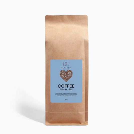 Organic Hemp Coffee Blend - Medium Roast 16ozOrganic Hemp Coffee Blend - Medium Roast 16oz - Premium Coffee from Doctryschoice.com - Just $42! Shop now at SanTee Coffee and Tea Company 