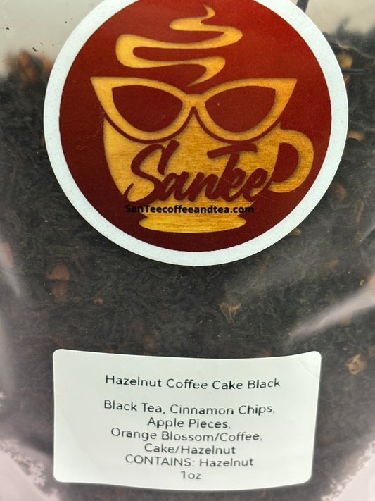 Hazelnut Coffee Cake Black TeaHazelnut Coffee Cake Black Tea - Premium Loose Leaf Tea from SanTee Coffee and Tea Company  - Just $10! Shop now at SanTee Coffee and Tea Company 