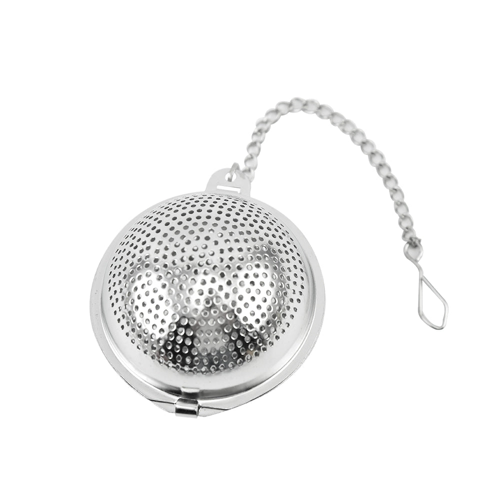 Creative Pendant Chain Tea Ball 304 Stainless Steel Tea Compartment Silver House Teapot Tea Filter Tea Making Device Scented Tea Brewing Tea Strainer