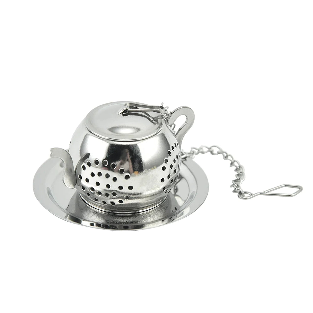 Creative Pendant Chain Tea Ball 304 Stainless Steel Tea Compartment Silver House Teapot Tea Filter Tea Making Device Scented Tea Brewing Tea StrainerCreative Pendant Chain Tea Ball 304 Stainless Steel Tea Compartment Silver House Teapot Tea Filter Tea Making Device Scented Tea Brewing Tea Strainer - Premium  from SanTee Coffee and Tea Company  - Just $2.18! Shop now at SanTee Coffee and Tea Company 