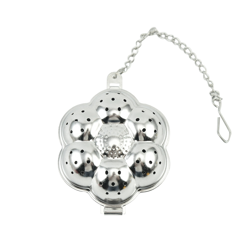 Creative Pendant Chain Tea Ball 304 Stainless Steel Tea Compartment Silver House Teapot Tea Filter Tea Making Device Scented Tea Brewing Tea Strainer