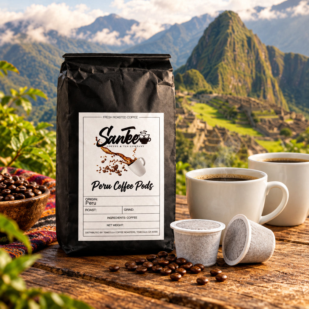 Peru Coffee PodsPeru Coffee Pods - Premium  from SanTee Coffee and Tea Company  - Just $15.25! Shop now at SanTee Coffee and Tea Company 