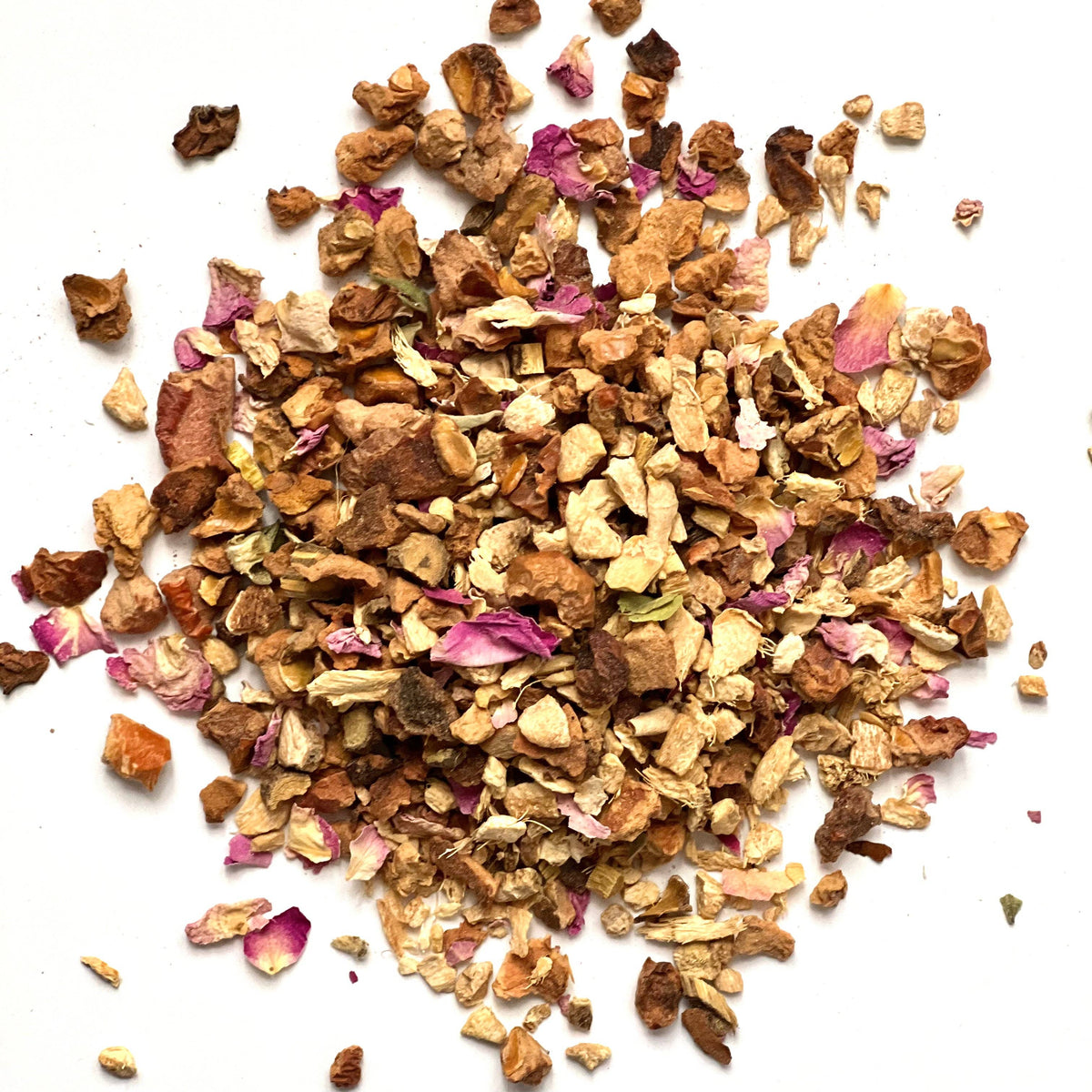 Truly Teas - Blissful Belly Ginger Herbal Tea – Caffeine Free Loose Leaf: 3.0 oz loose