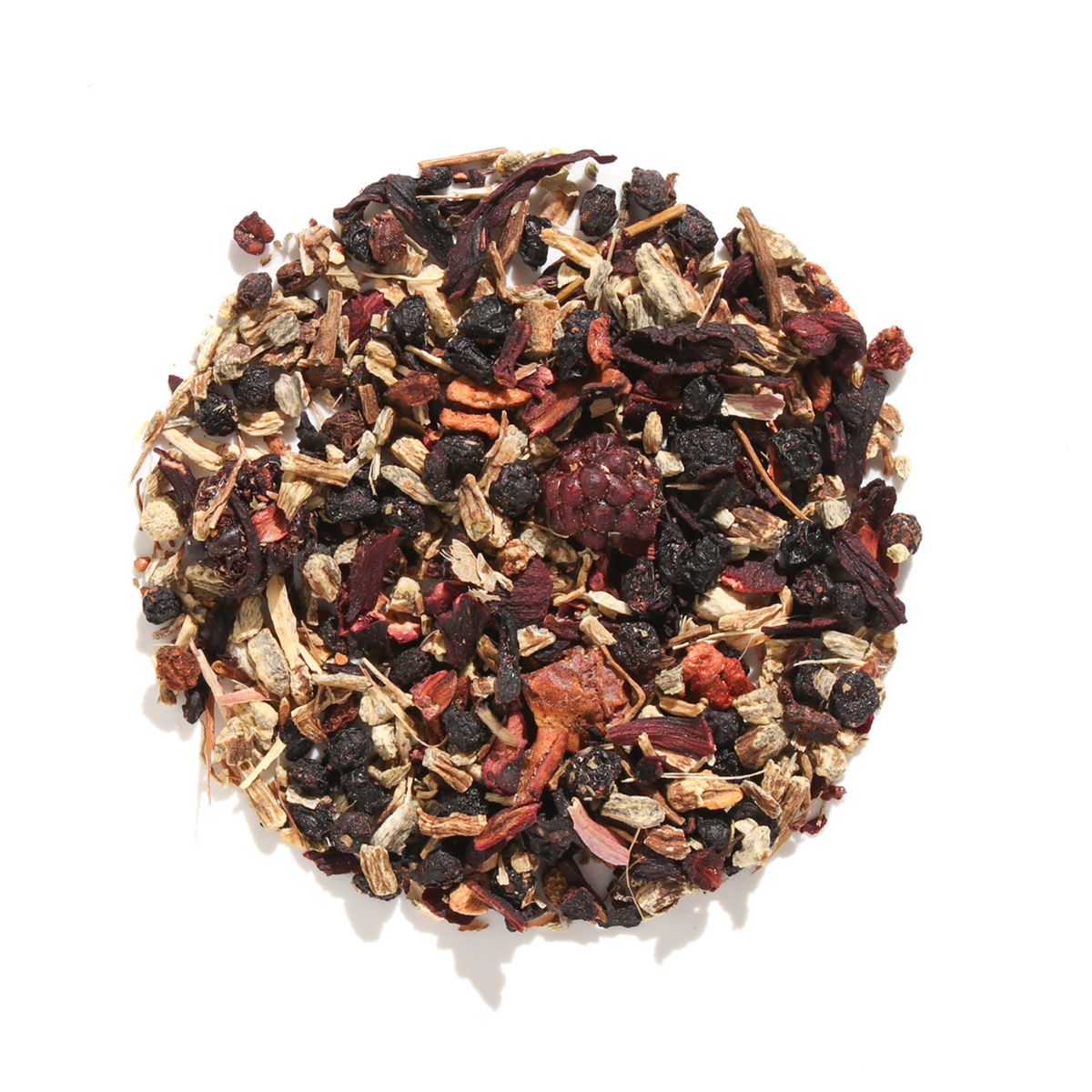 Plum Deluxe Tea - Strawberry Echinacea Immunity Herbal Loose Leaf Tea: 1 lb