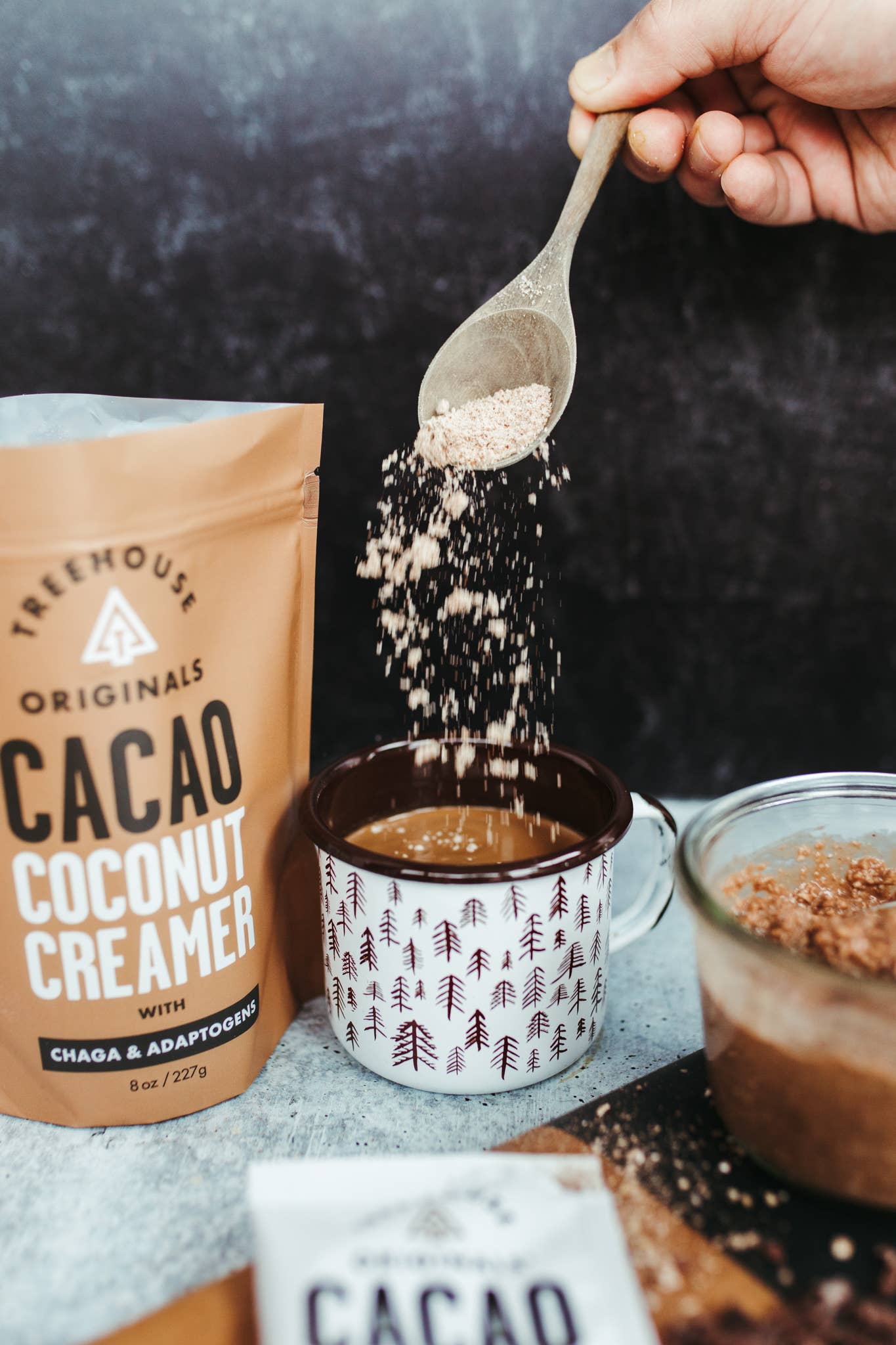 Treehouse Originals - Cacao Vegan Coconut Creamer Bulk | Treehouse OriginalsTreehouse Originals - Cacao Vegan Coconut Creamer Bulk | Treehouse Originals - Premium Coffee Supply from Treehouse Originals - Just $15.80! Shop now at SanTee Coffee and Tea Company 