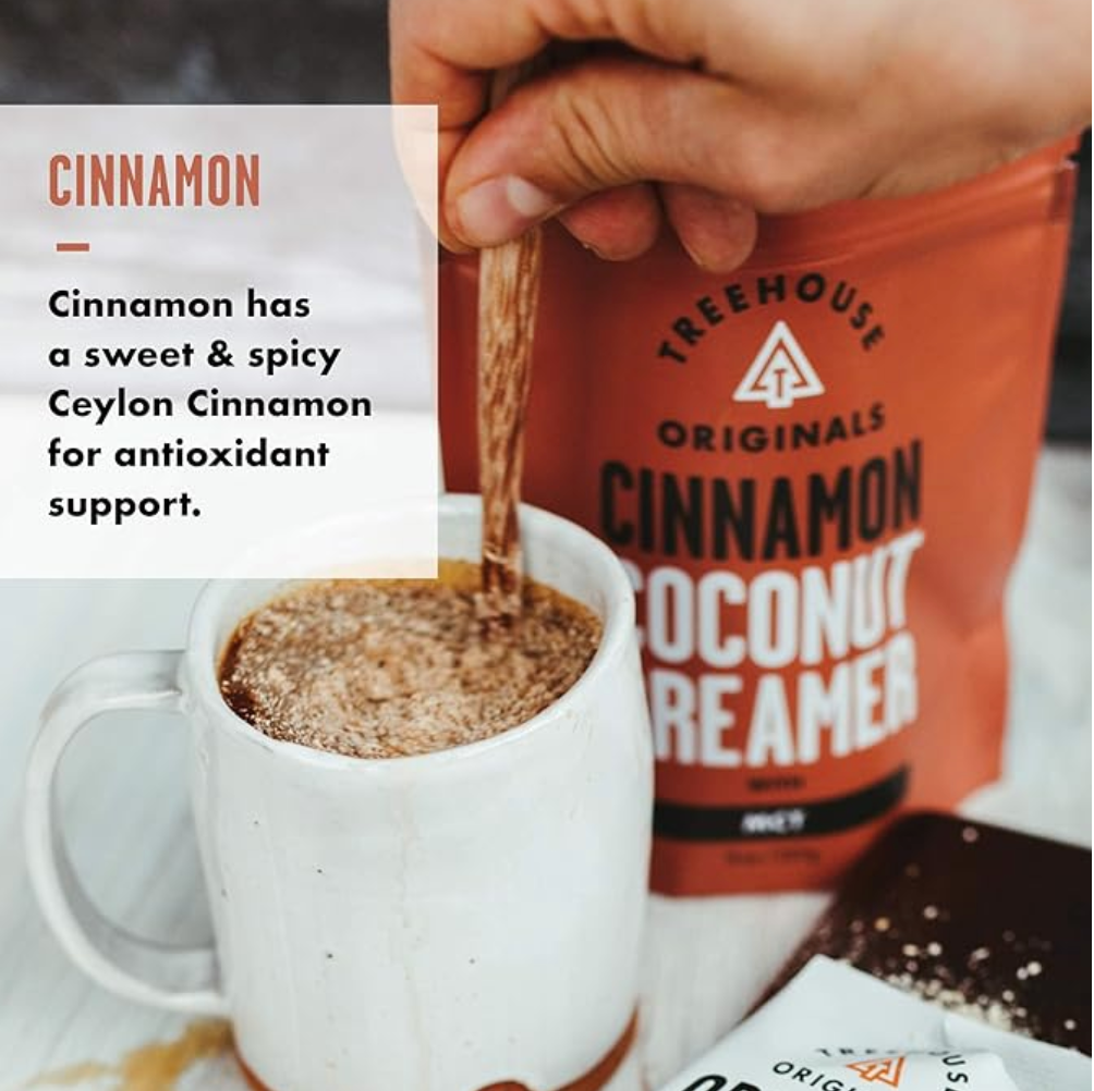 Treehouse Originals - Cinnamon Vegan Coconut Creamer Bulk | Treehouse OriginalsTreehouse Originals - Cinnamon Vegan Coconut Creamer Bulk | Treehouse Originals - Premium Coffee Supply from Treehouse Originals - Just $15.80! Shop now at SanTee Coffee and Tea Company 