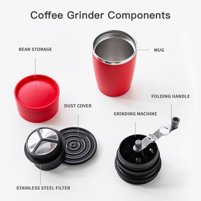 Hand-operated Coffee GrinderHand-operated Coffee Grinder - Premium  from SanTee Coffee and Tea Company - Just $54! Shop now at SanTee Coffee and Tea Company 