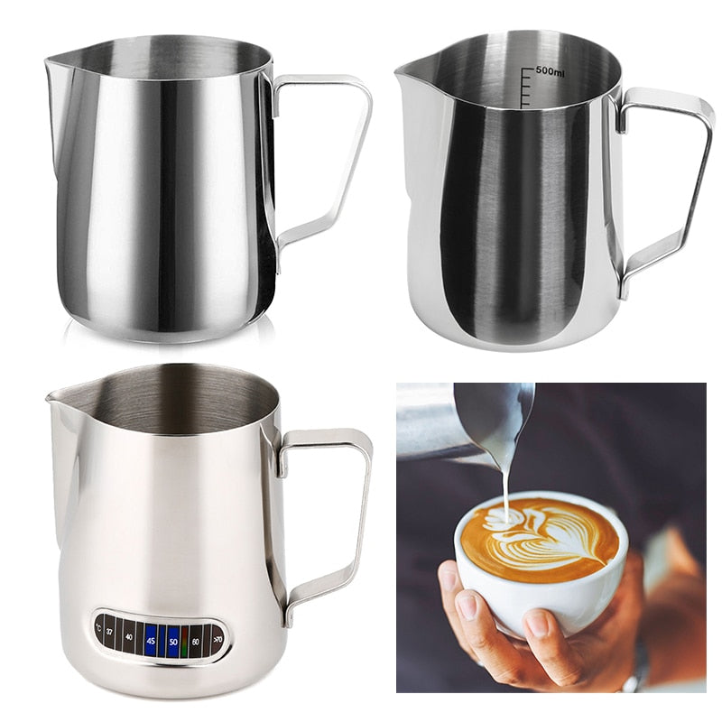 Coffee Latte Milk Frothing JugCoffee Latte Milk Frothing Jug - Premium  from SanTee Coffee and Tea Company  - Just $25.00! Shop now at SanTee Coffee and Tea Company 