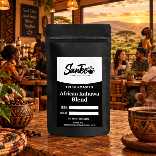 African Kahawa BlendAfrican Kahawa Blend - Premium  from SanTee Coffee and Tea Company - Just $20! Shop now at SanTee Coffee and Tea Company 