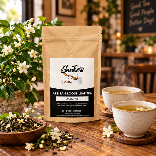 JasmineJasmine - Premium Tea from SanTee Coffee and Tea Company - Just $17! Shop now at SanTee Coffee and Tea Company 