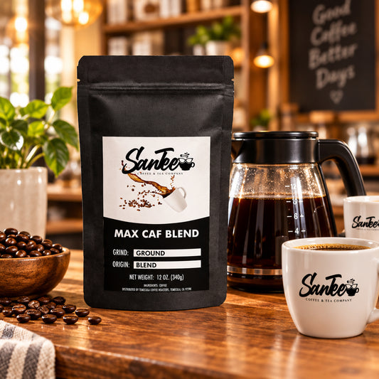 Max Caf BlendMax Caf Blend - Premium Coffee from SanTee Coffee and Tea Company - Just $20! Shop now at SanTee Coffee and Tea Company 
