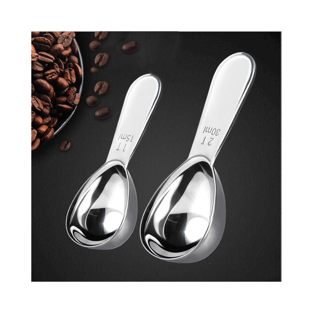 Stainless Steel Spoon for Loose Tea Sugar Powder or Flour 15ml and 30mlStainless Steel Spoon for Loose Tea Sugar Powder or Flour 15ml and 30ml - Premium Supply from Doba - Just $35.51! Shop now at SanTee Coffee and Tea Company 